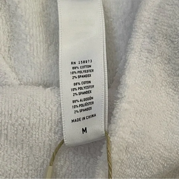 Skims Terry Cloth Thong in Marble size M - Picture 9 of 12